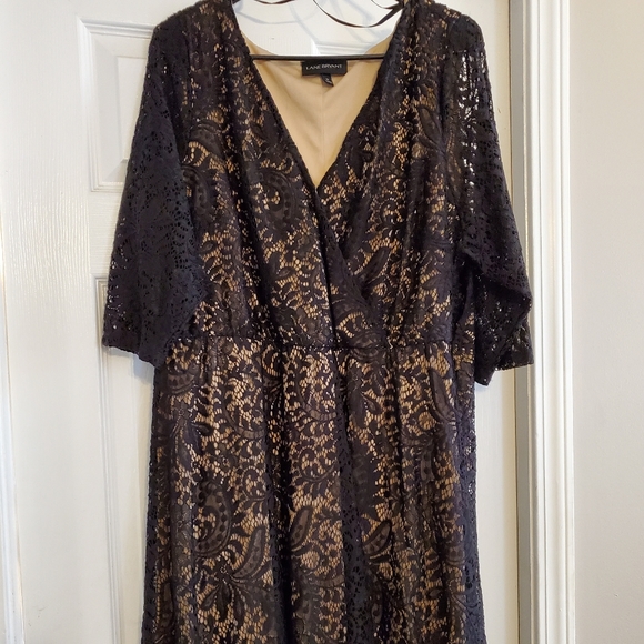 Lane Bryant Dresses & Skirts - Lane Bryant Black Lace Dress